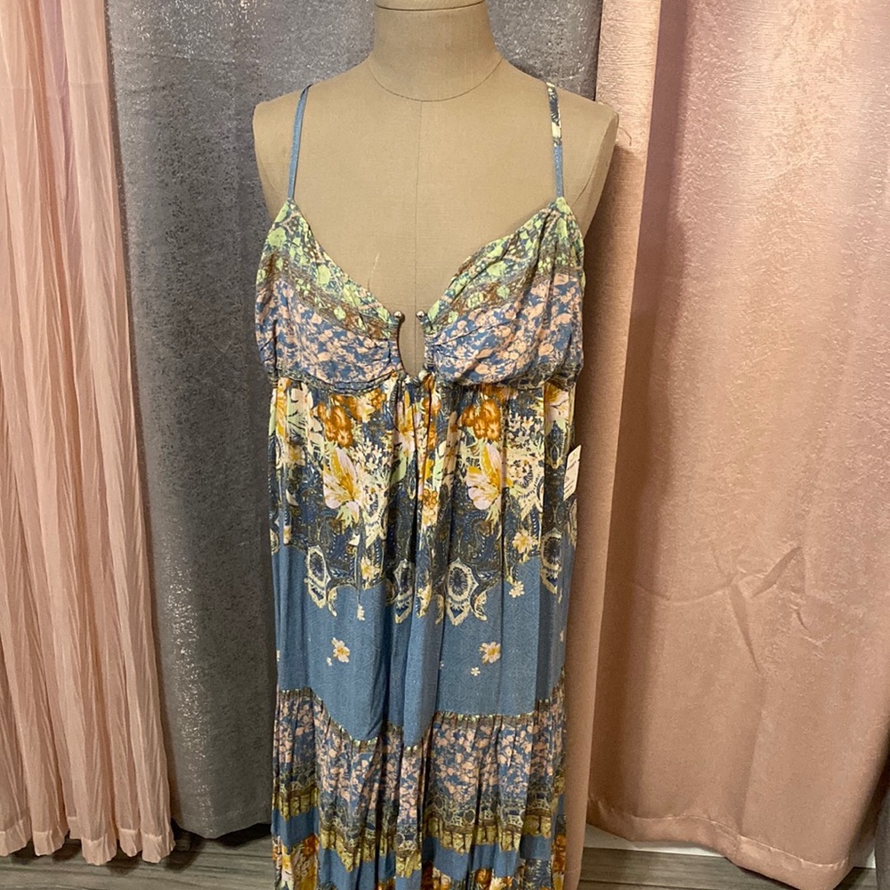 Long bohemian style dress